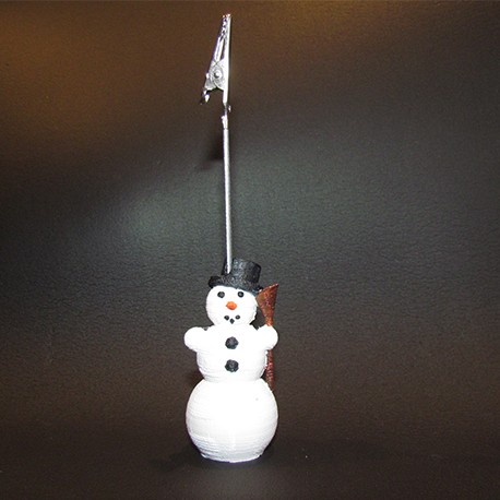 Snowman clip